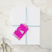 Vrolijk Birthday!  naam Cadeaulabel (Met Touw)