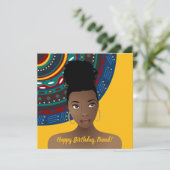 Vrolijk Birthday! | Natuurlijke schoonheid, geïnsp Kaart (Staand voorkant)