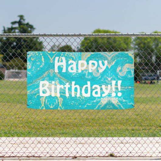 Vrolijk Birthday! Spandoek (Insitu)