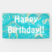 Vrolijk Birthday! Spandoek (Horizontaal)