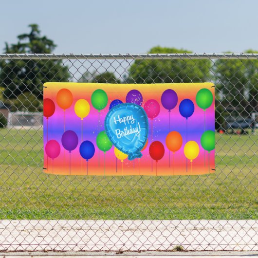 Vrolijk Birthday! Spandoek (Insitu)