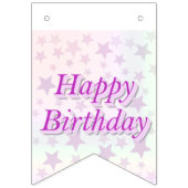 Vrolijk Birthday! Vlaggetjes (Tweede vlag)