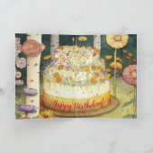 Vrolijk Birthday! Voor mijn geweldige vrouw, vrien Kaart (Binnen)