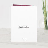 Vrolijk Birthday! Zwarte vrouw, witte haar en ster Kaart (Achterkant)