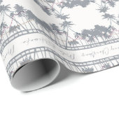 Vrolijk & blauw, Suikerpruim Cadeaupapier (Rol Hoek)