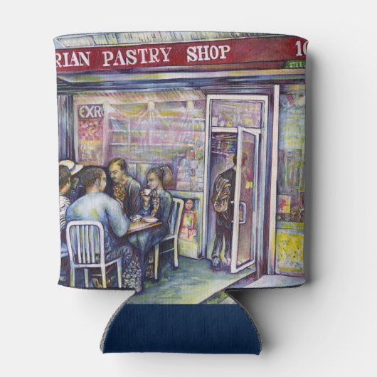 vrolijk blikjeskoeler (Achterkant)