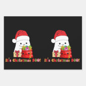 Vrolijk boek zijn Kerstmis Inpakpapier Vel (Voorkant 3)