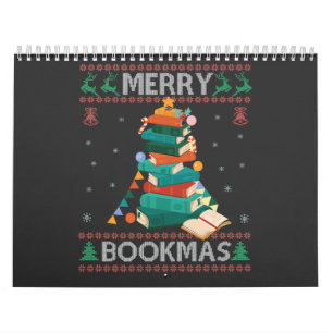 Vrolijk Boeken Grappige Lelijke Xmas Sweater Bibli Kalender