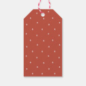 Vrolijk Bold Modern Kleurrijk Kerstmis Gepersonali Cadeaulabel (Achterkant)