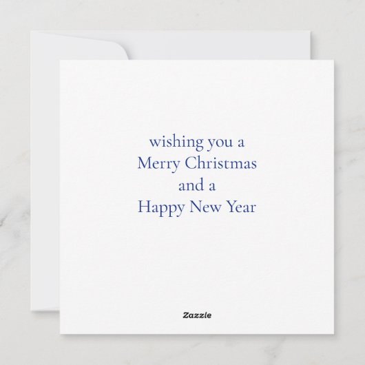 Vrolijk Brits Kerstfeest Koning Charles III Feestdagenkaart (Achterkant)