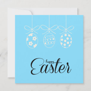 Vrolijk broodrooster met bunny Easter Hunt Minimal Feestdagenkaart