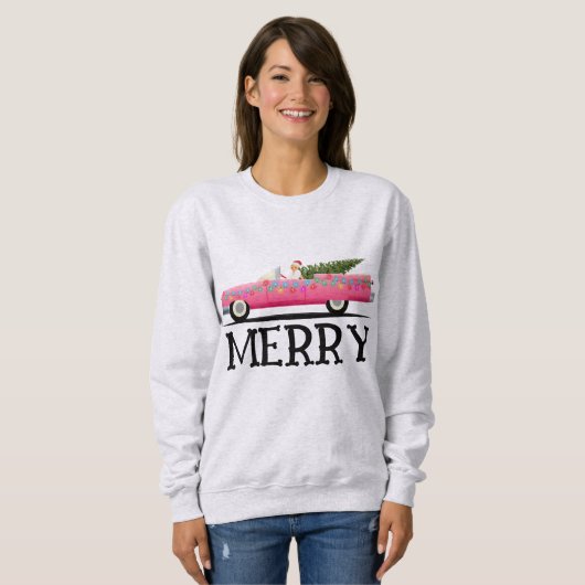 VROLIJK  CADDY DAMES KERSTMIS TRUI (Voorkant volledig)