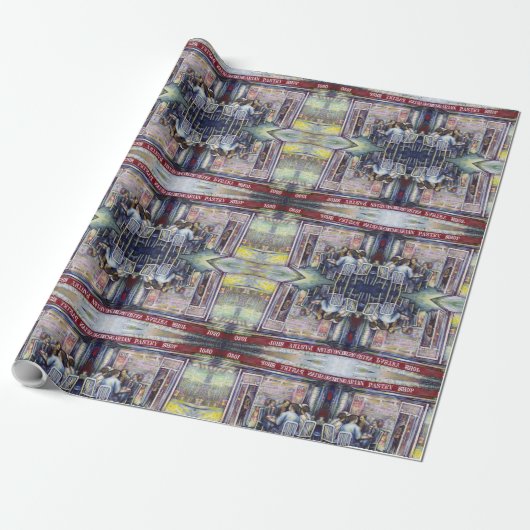 vrolijk cadeaupapier (Uitgerold)