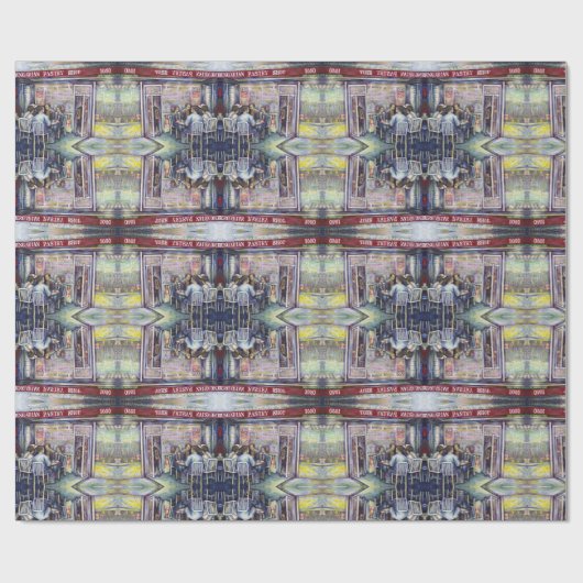 vrolijk cadeaupapier (Vlak)