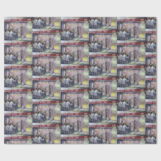 vrolijk cadeaupapier (Vlak)