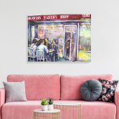 vrolijk canvas afdruk (Insitu (Woonkamer))