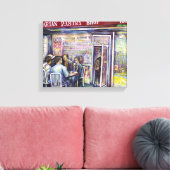 vrolijk canvas afdruk (Insitu (Woonkamer))