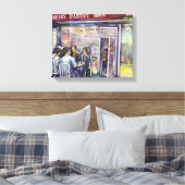 vrolijk canvas afdruk (Insitu (Slaapkamer))