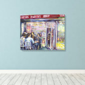 vrolijk canvas afdruk (Insitu (Houten vloer))