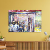 vrolijk canvas afdruk (Insitu (Woonkamer))