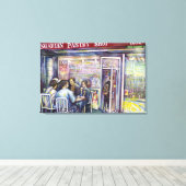 vrolijk canvas afdruk (Insitu (Houten vloer))