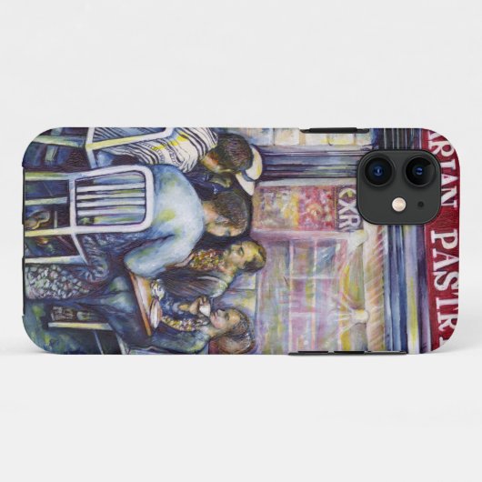 vrolijk Case-Mate iPhone case (Achterkant (horizontaal))