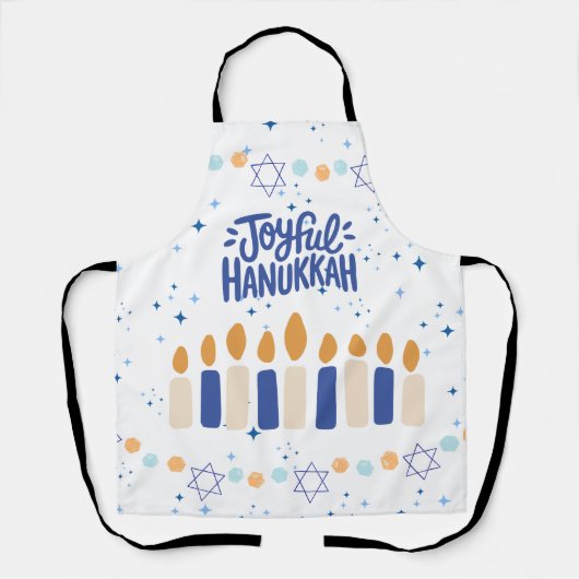 Vrolijk Chanukka Schort (Voorkant)