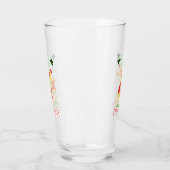 Vrolijk Cheesy Kerstmis Kerstmis Santa Pizza Kerst Glas (Links)