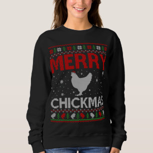 Vrolijk chickmas kip xmas cadeau lelijke kip chri trui
