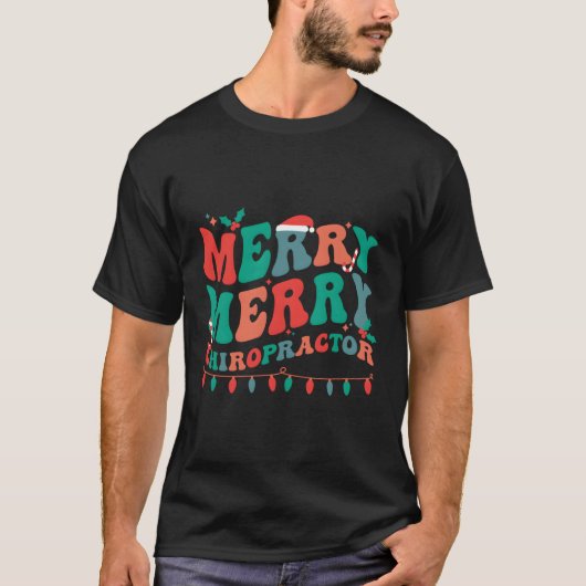 Vrolijk Chiropractor Chiropractie Py T-shirt (Voorkant)
