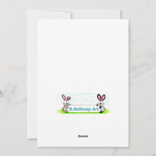 Vrolijk Chris Moose Kerstmis Feestdagenkaart (Achterkant)