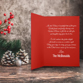 Vrolijk Christus-eland Grappige Kerstmis Moose Feestdagen Kaart