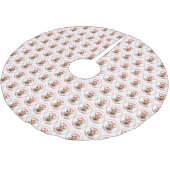 Vrolijk Christus-eland Grappige Kerstmis Moose Kerstboom Rok (Gekanteld)