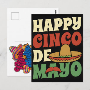 vrolijk-cinco-de-mayo-mexicaans-festival-cinco-de- briefkaart
