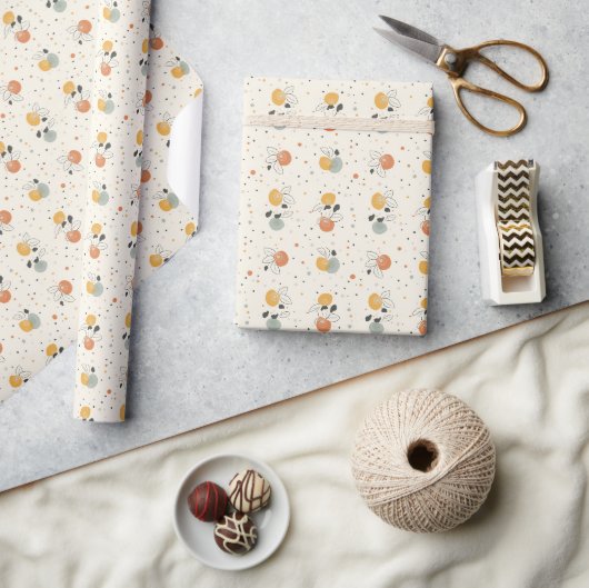 Vrolijk Citrus Inpakpapier (Crafts)