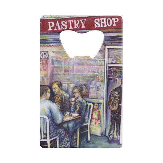 vrolijk creditkaart flessenopener (Voorkant)