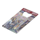 vrolijk creditkaart flessenopener (Voorkant Gekanteld)