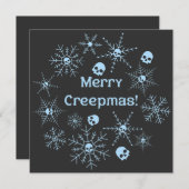Vrolijk Creepmas! Feestdagenkaart (Voorkant / Achterkant)