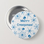 Vrolijk Creepmas! Ronde Button 7,6 Cm (Voorkant /achterkant)