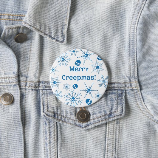 Vrolijk Creepmas! Ronde Button 7,6 Cm (In situ)