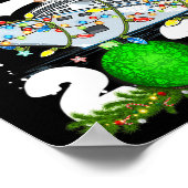 Vrolijk Cruisemas Familie Cruise Kerstmis 2023 Leu Poster (Hoek)