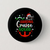 Vrolijk Cruisemas Familie Cruise Kerstmis 2023 Ronde Button 5,7 Cm (Voorkant)