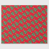 Vrolijk Crypto-mas! Crypto Kerst Rode Vakantie Cadeaupapier (Vlak)