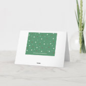 Vrolijk dankt Veel Vakantie u de Kaart van de Foto (Achterkant)