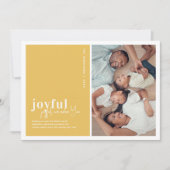 Vrolijk dat we je aanbidden | Kerst Hymne Vakantie Feestdagenkaart (Voorkant)