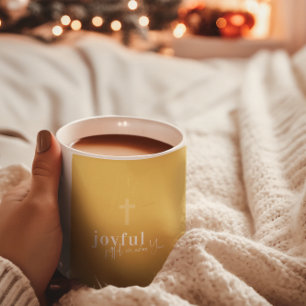Vrolijk dat we je aanbidden Kerst Hymne Vakantie Koffiemok