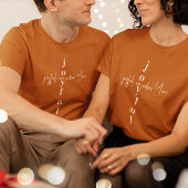 Vrolijk dat we je aanbidden | Kerst Hymne Vakantie T-shirt