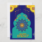 vrolijk diwali kaart (Voorkant)