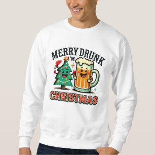 Vrolijk Drink Grappig Kerstfeest Trui