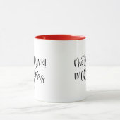 Vrolijk Drink Ik ben Kerstmis | Grappige Drink Hum Mok (Midden)